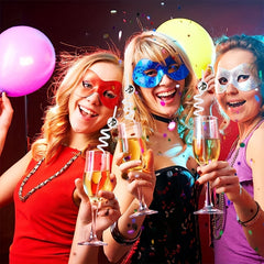 6pcs Disco Ball Straws Mirror Ball Decorations