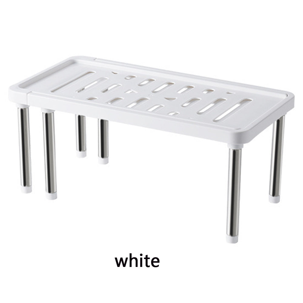 Retractable Sink Storage Rack for Kitchen Bathroom Cabinet