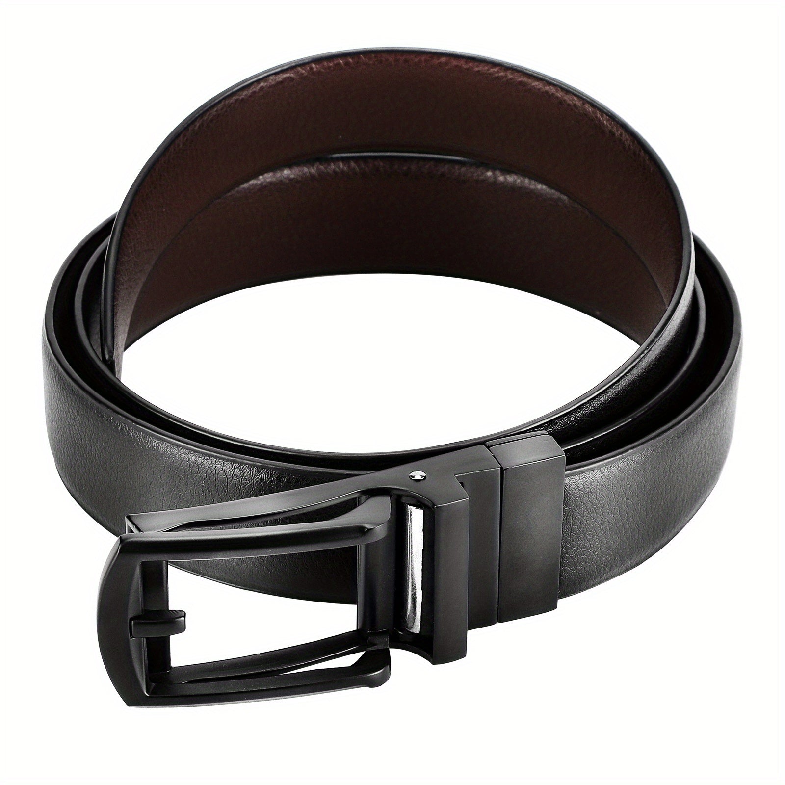Adjustable Leather Hole Belt For Men