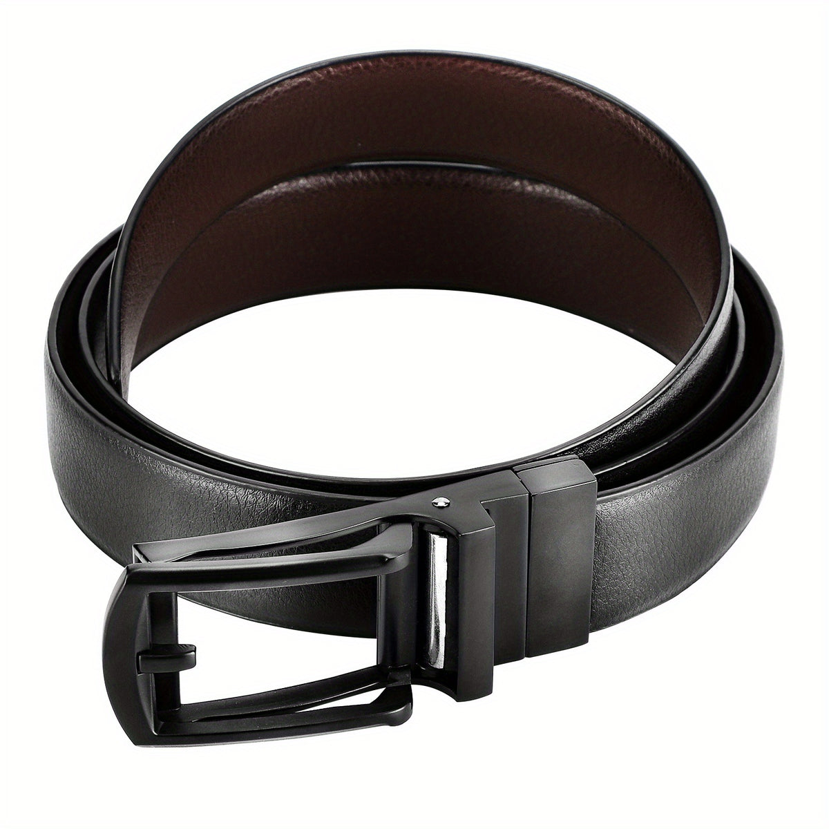 Adjustable Leather Hole Belt For Men