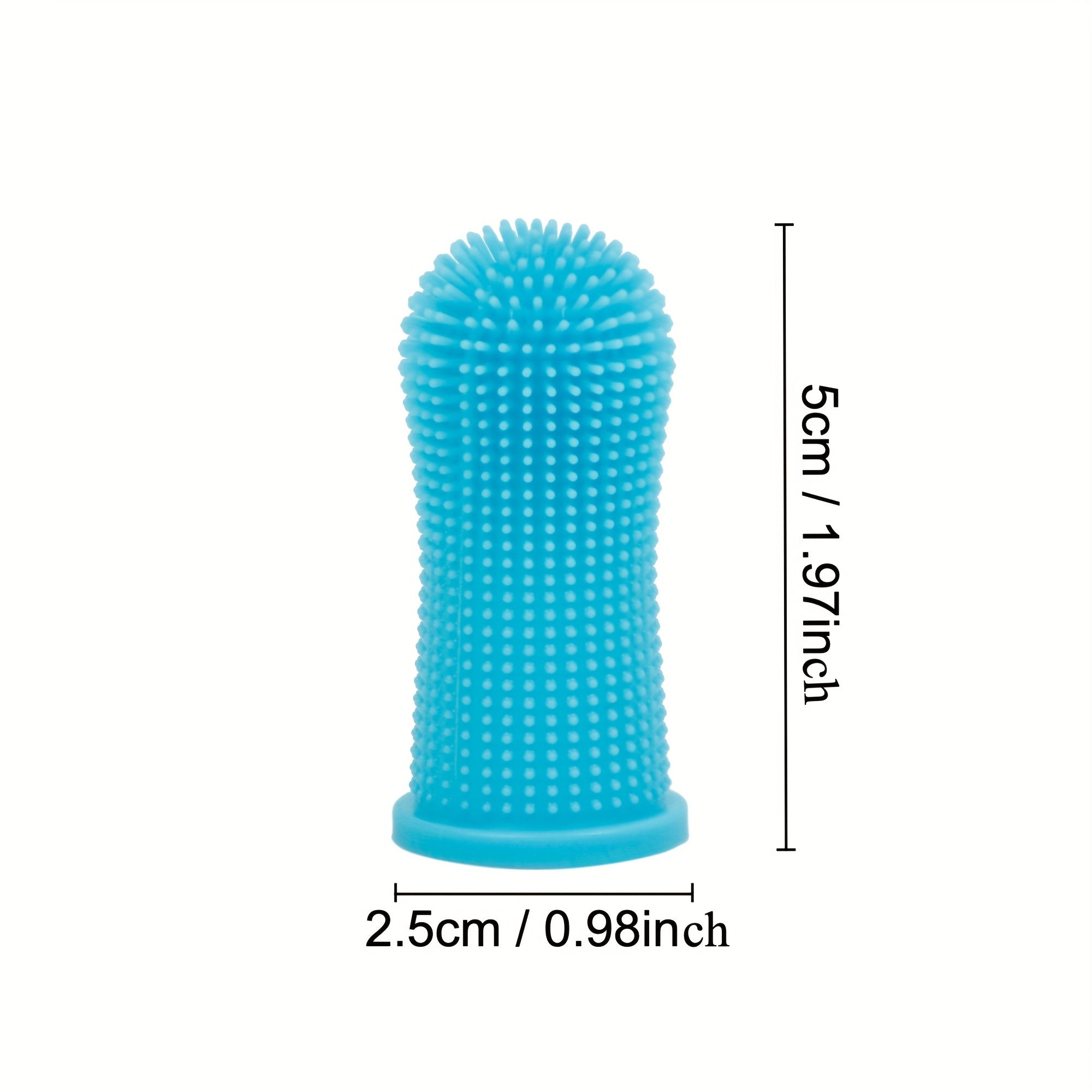 Pet Toothbrush for Bad Breath and Tartar - Cat and Dog Finger Toothbrush