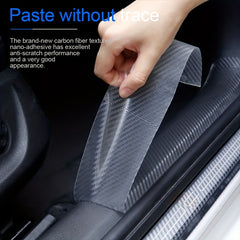 3m Carbon Fiber Car Sticker Door Edge Transparent Film Anti Scratch