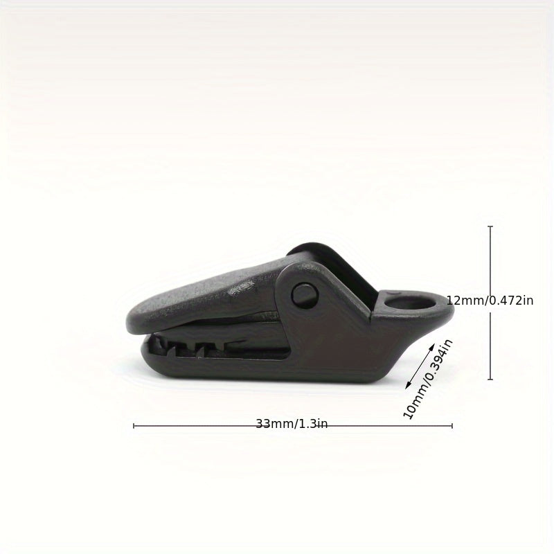 8pcs Tent Crocodile Clips Outdoor Camping Canopy Tent Windproof Fixed Clip