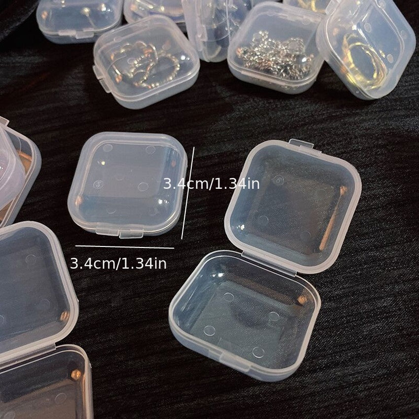 10pcs Earring Storage Box | Stylish & Secure | Jewelry Organization & Travel