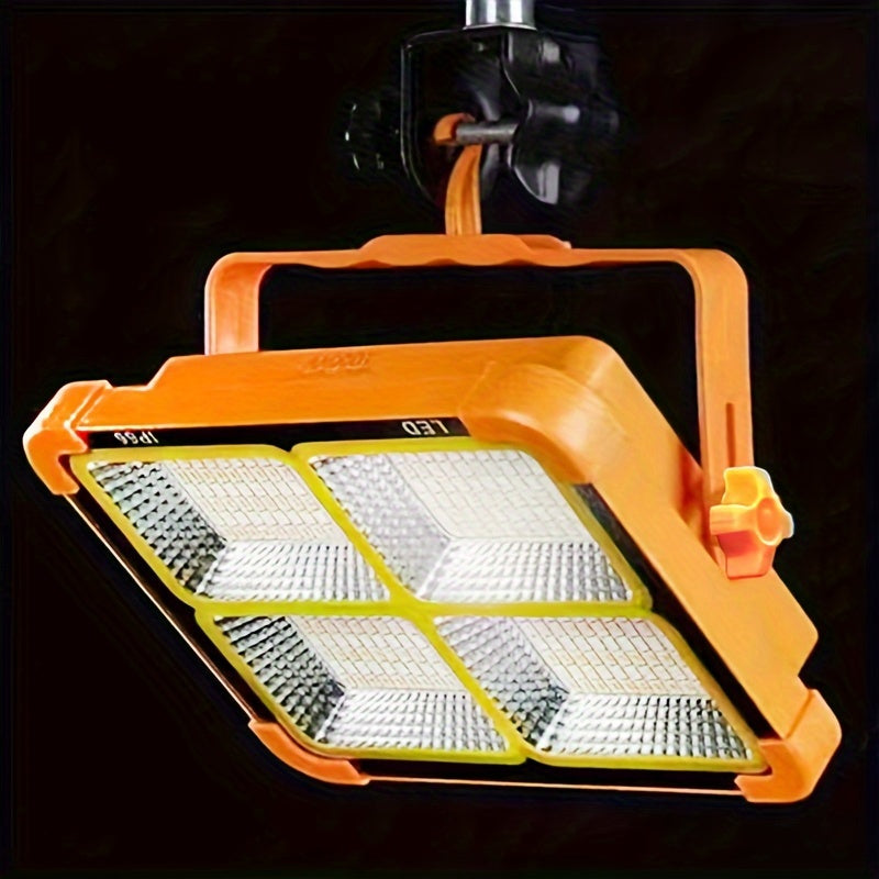 Portable Emergency Lights Alarm Lights Solar Home Charging High Brightness