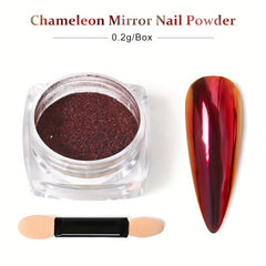 Holographic Glitter Powder for Nail Art, DIY & Salon Use