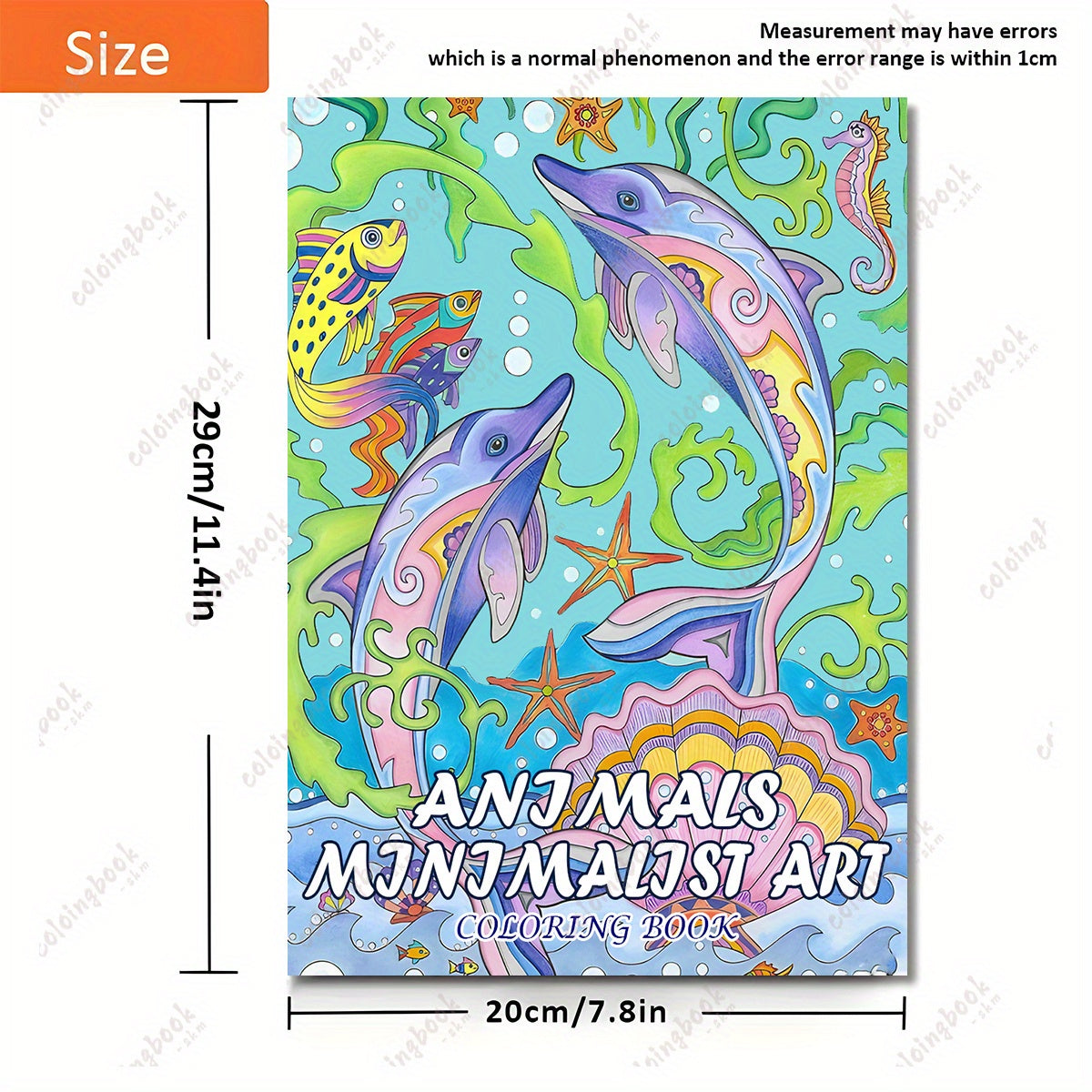 Minimalist Animal Art Coloring Book
