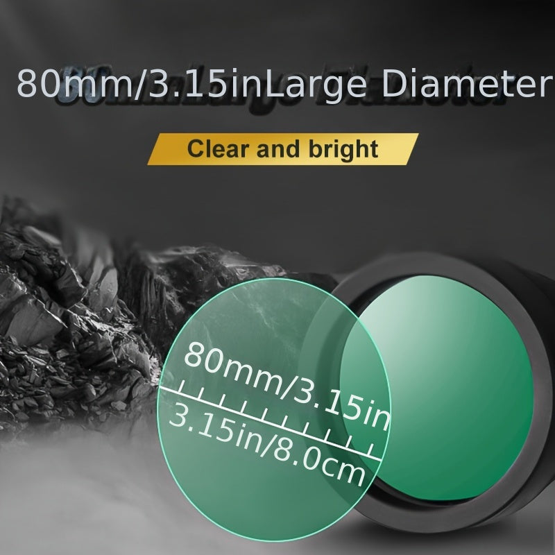 10x50 HD Binoculars for Adults Large Capacity Optics Ergonomic Grip