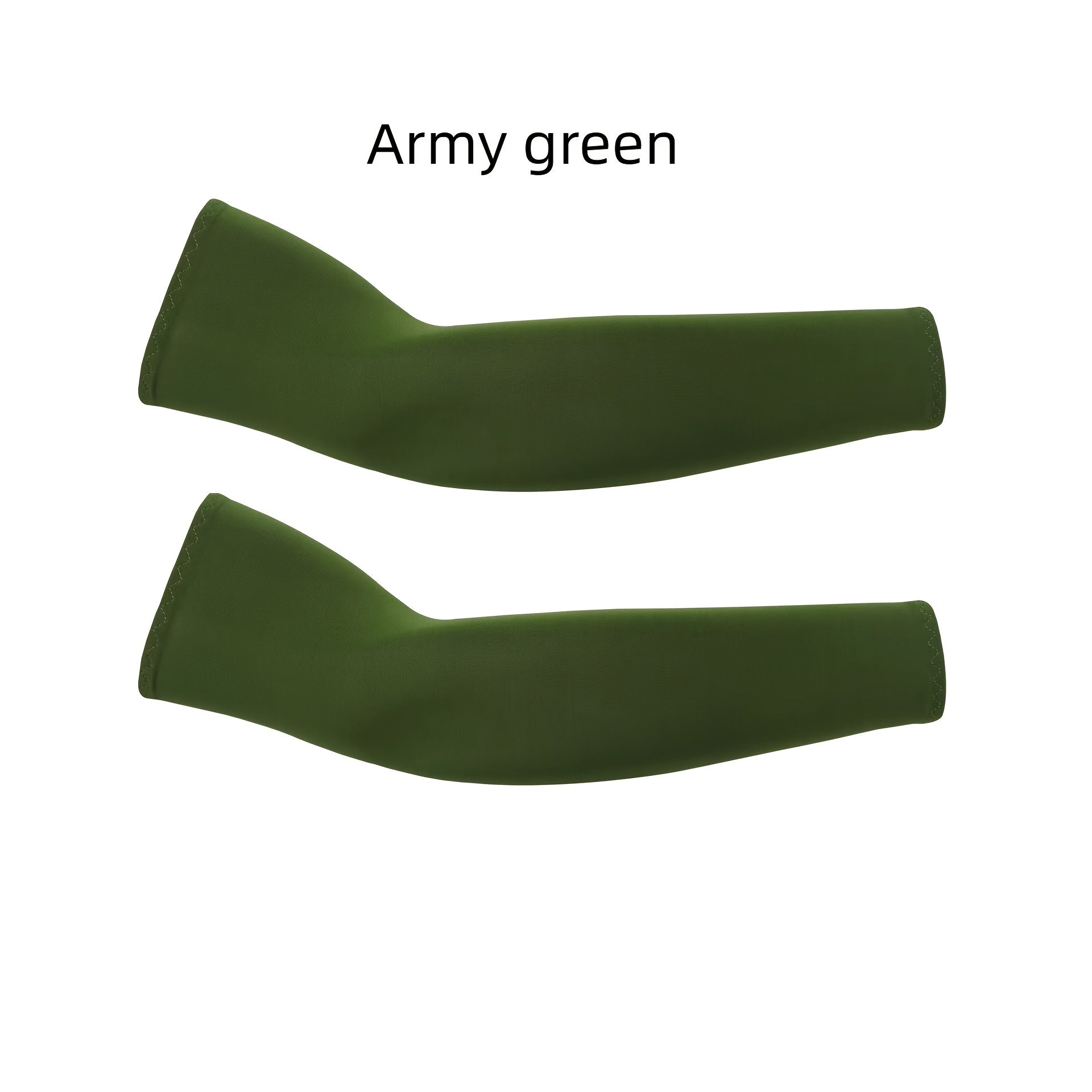 UV Protection Arm Sleeves for Outdoor Sports Cooling Ice Silk Material