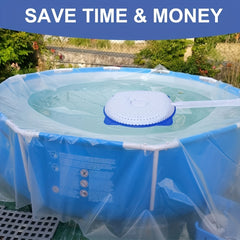 Pool Cover Siphon Pump for Above Ground Pools