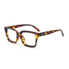 Retro Anti Light Reading Glasses With Felt Pouch