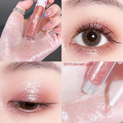Glitter Liquid Eyeshadow Waterproof Highlighter Eyeliner Makeup