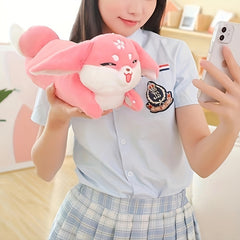 Sakura Fox Plush Toy Soft Stuffed Animal Cuddle Doll