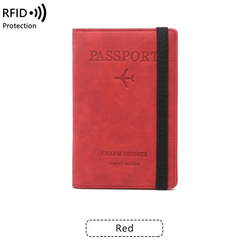 Anti Theft RFID Card Passport Bag for Travel