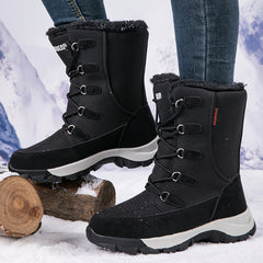 Furry Thermal Snow Boots for Fall Winter Keep Warm