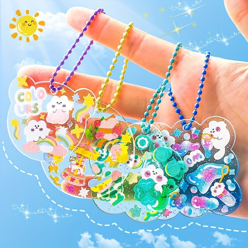 26pcs DIY Acrylic Pendant Children Small Gift Backpack Decoration