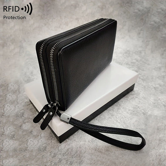 Men's Multifunctional Wallet Holder Double Layer Handbag