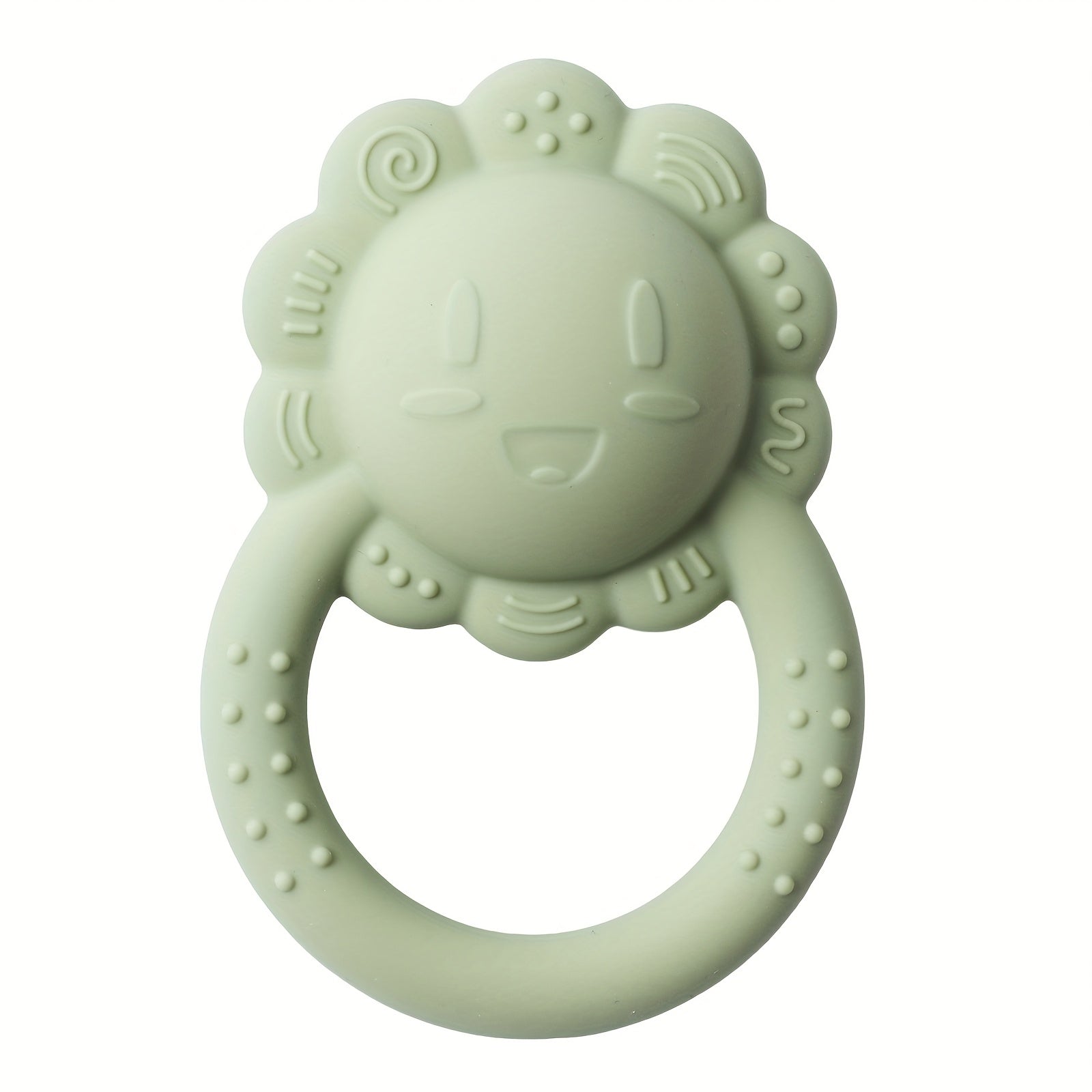 Baby Lion Silicone Teeth Grinding Toy Non Toxic Soft Durable Easy to Clean