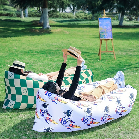 Portable Inflatable Sofa for Beach, Park, Grassland - Relax in Comfort Anywhere