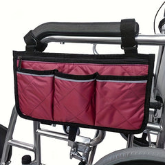 Wheelchair Side Armrest Bag Portable Storage Hanging Bag