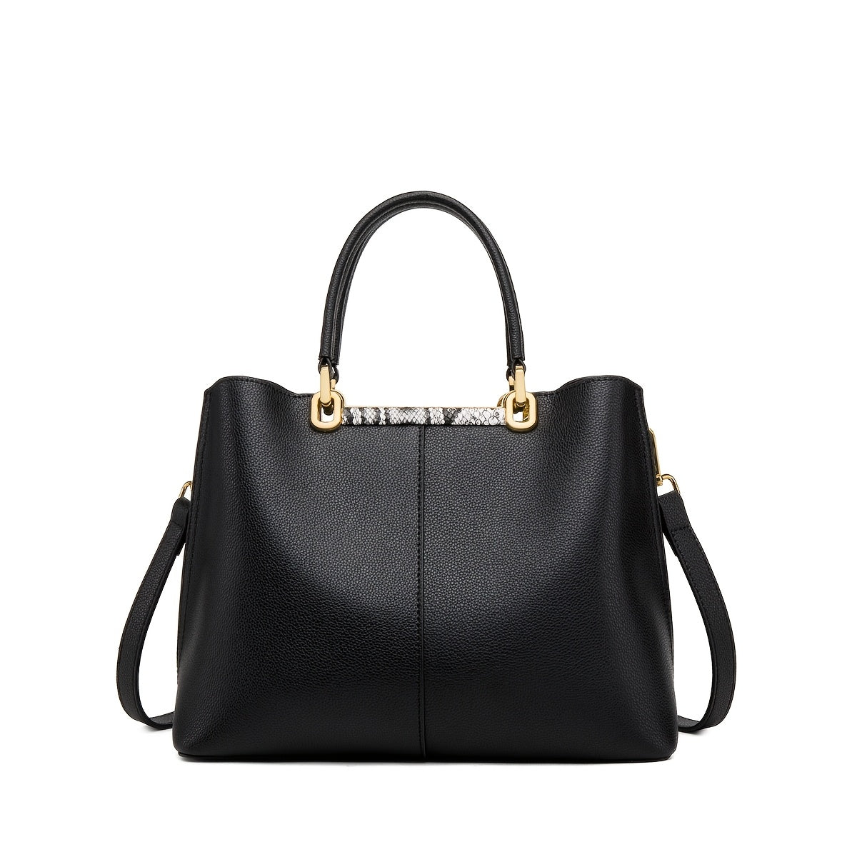 Versatile Large Capacity Cowhide Handbag for Women