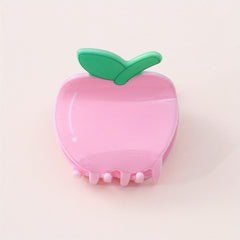 Acrylic Fruit Shape Hair Claw Non-slip Hair Accessories