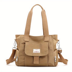 Large Capacity Shoulder Bag Solid Sports Bag Versatile Storage