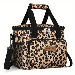 HEOPONO Insulated Lunch Bag Waterproof Portable Cooler Warmer Outdoor Camping Lu