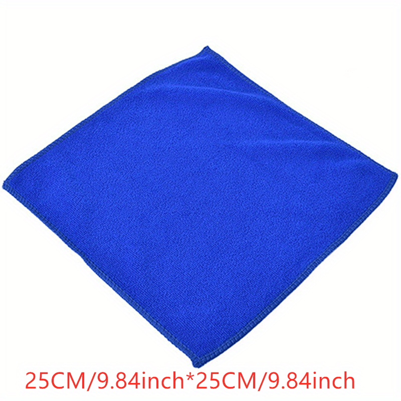 5pcs Microfibre Cleaning Towels for Car & Home - Quick Drying