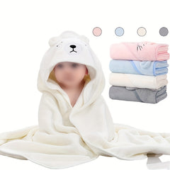 80x80 Newborn Wrap Blanket Cotton Fleece For 0-12 Months Baby