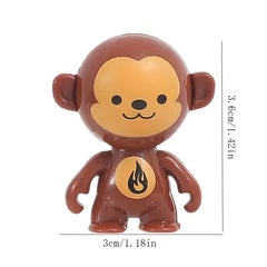 Pack of Funny Toy Monkeys for Creative Play