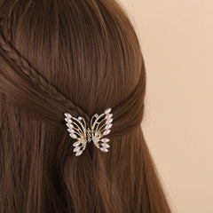 Metal Butterfly Hair Claw Clips for Girls and Women