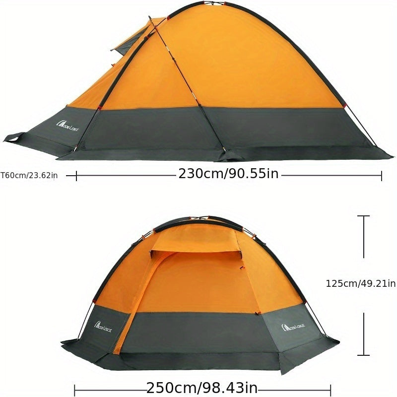 4 Person Waterproof Camping Tent Double Layer Tent
