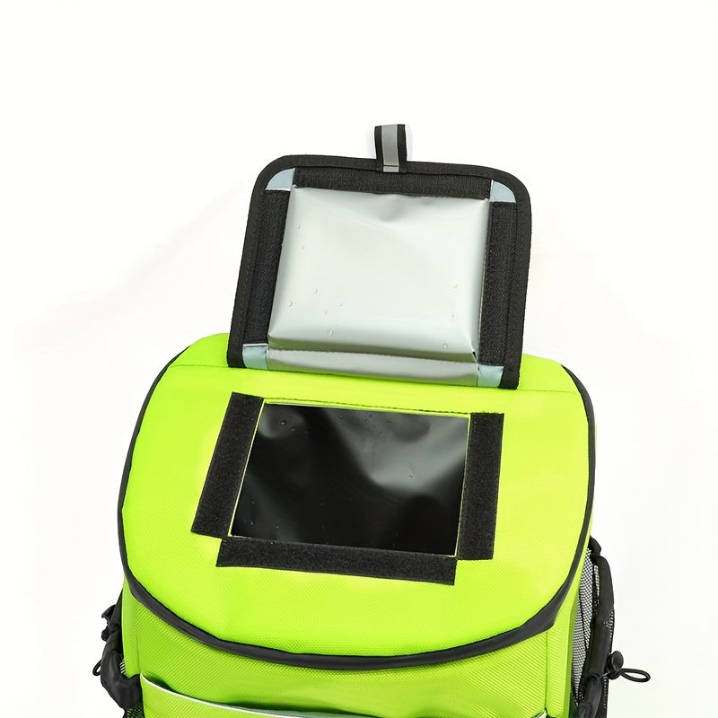 30L Portable Cooler Bag Double Shoulder Insulation for Outdoor Camping Hiking