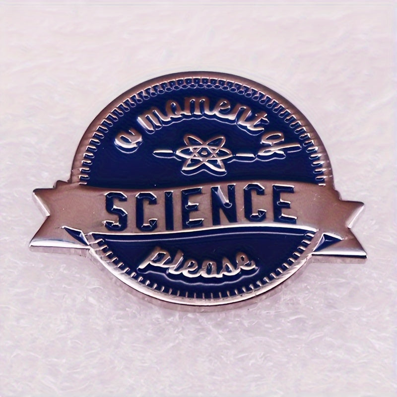 Science Enamel Lapel Pin Badges Metal Brooch
