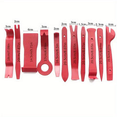 11pcs Car Trim Removal Tool Kit No Scratch Plastic Pry Fastener Clip Molding