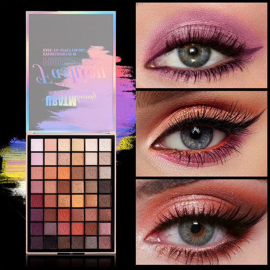 Pearlescent Eyeshadow Palette Matte And Delicate Makeup