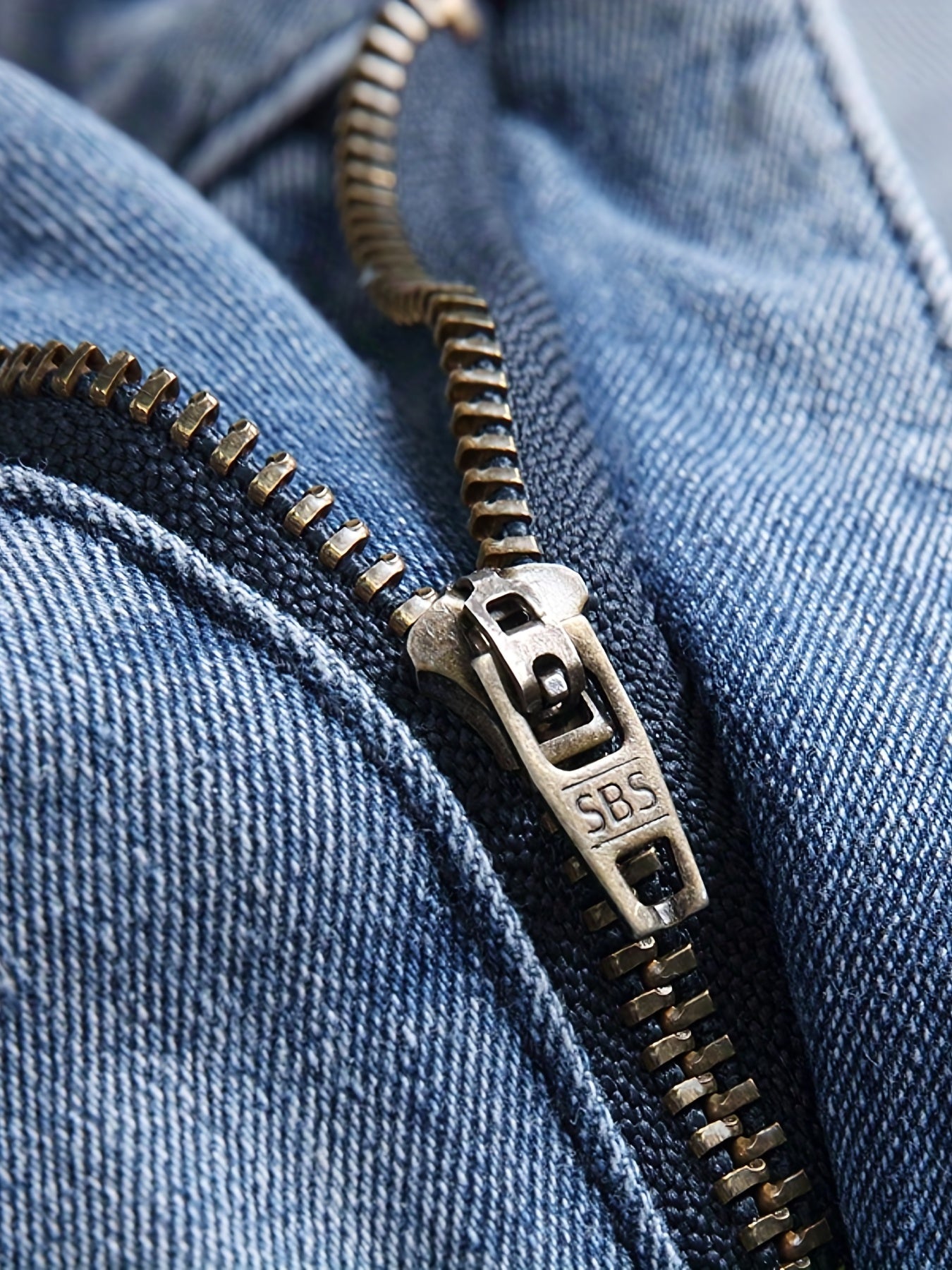 Men's Distressed Stretch Denim Pants Street Style