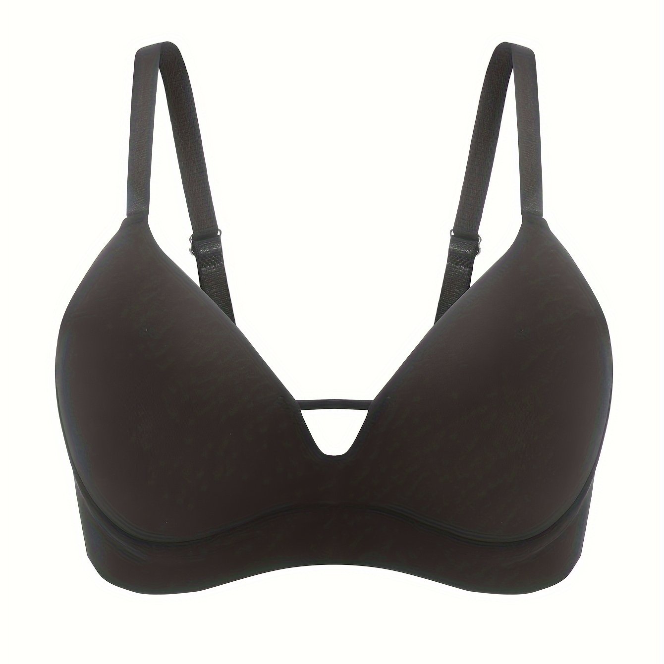 Hollow Out T Shirt Bra Push Up Bra Women's Lingerie