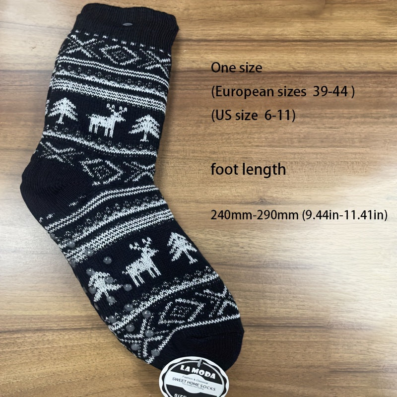 Men's Casual Warm Wool Non-slip Socks