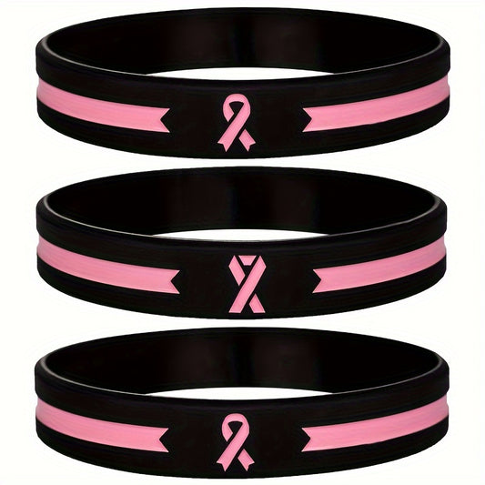 3pcs Baseball Sports Wristband Inspirational Bracelet Motivation Mode