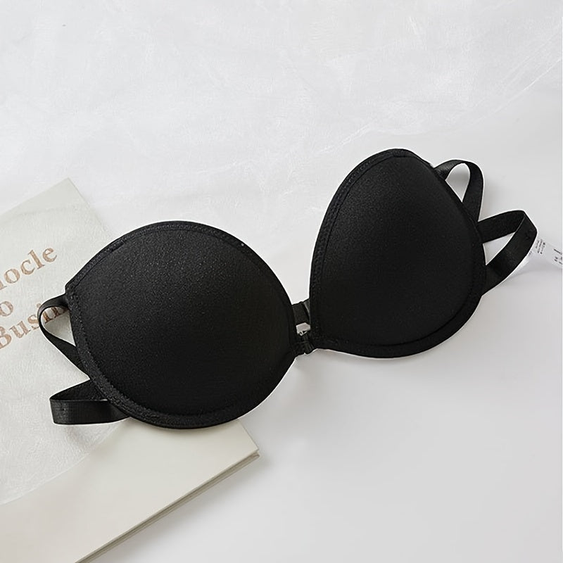 Front Buckle Push Up Bra Strapless Invisible Bra Women's Lingerie