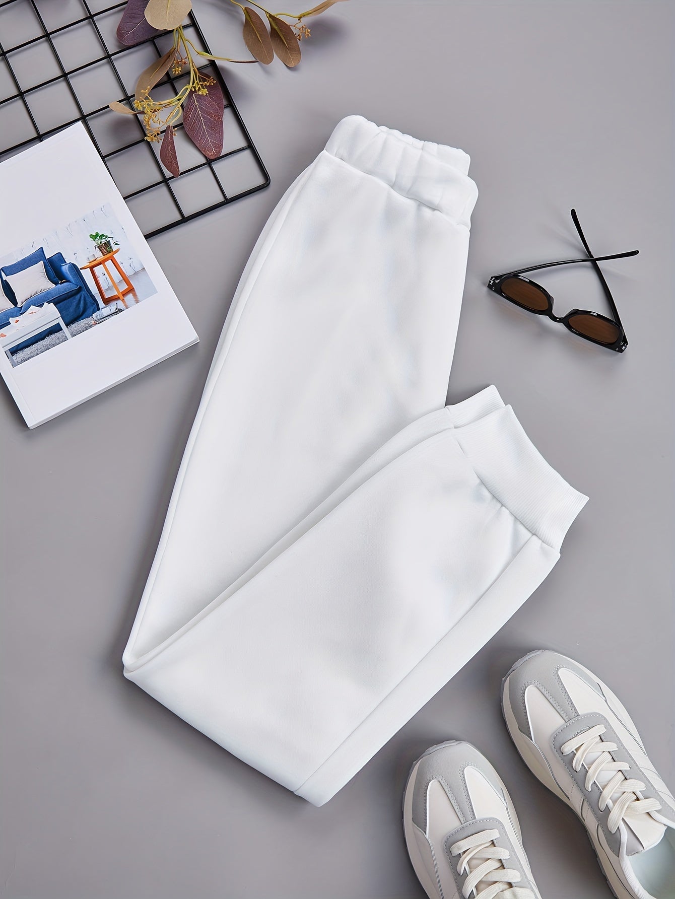 Women's Sports Casual Sweatpants Solid Running Casual Pants