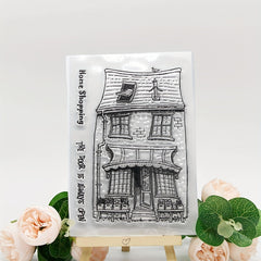 1pc House DIY Scrapbook Transparent Stamp
