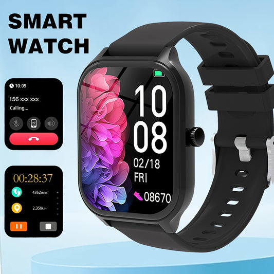 Smartwatch Activity Tracker with Call and Message Function Pedometer