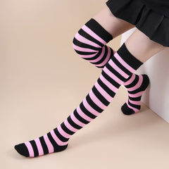 Women's Thigh High Socks Cosplay Knee High Socks Long Over Knee Socks Leg