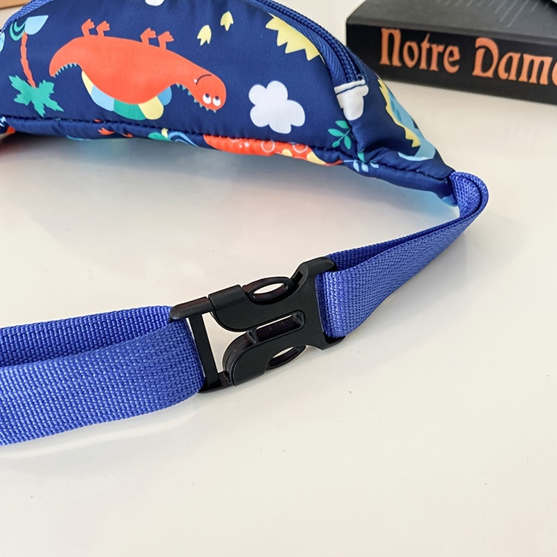 Dinosaur Print Waist Pack Shoulder Bag for Kids