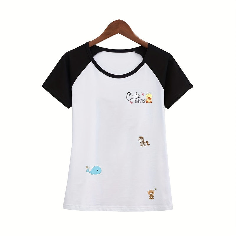 Animal Patches Set Iron On Heat Transfer Fabric Embroidery Applique