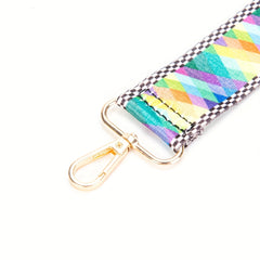 Rainbow Adjustable Shoulder Strap Colorful Replacement Belt For Crossbody Bag