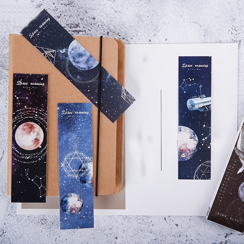 30pcs Roam Space Bookmarks Set 15 5 98in 4 1 65in